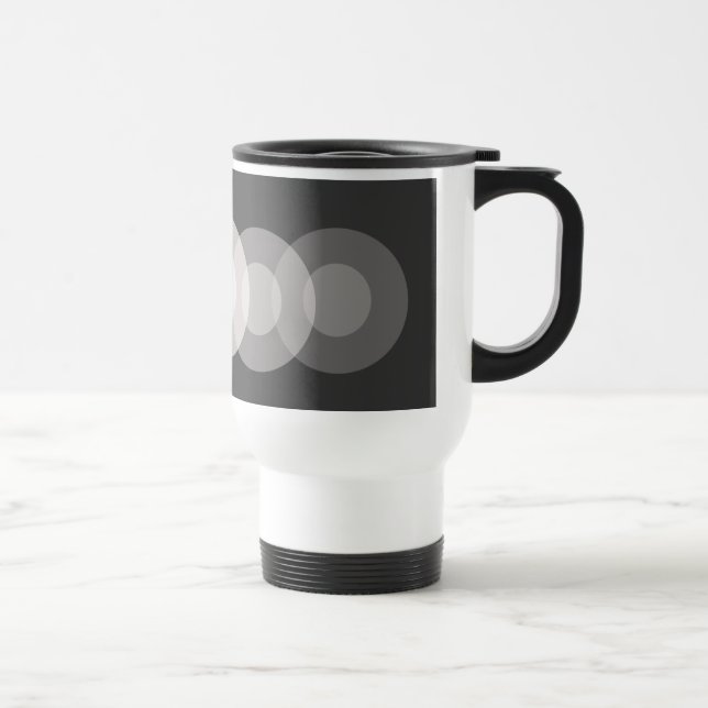 Mug - Two concentric circles repeated (Right)