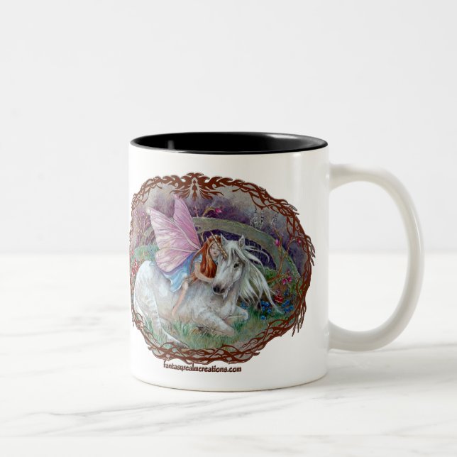 Mug - Unicorn Pink Wing Fairy (Right)