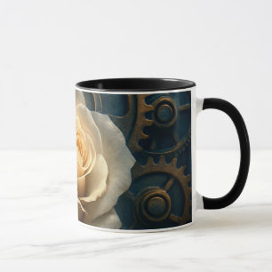 Mug universe steampunk - The rose of time