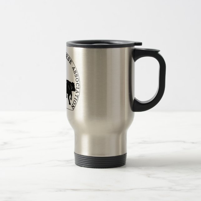 Mug Voyage Cabernet CHA Metal Logo Noir (Right)
