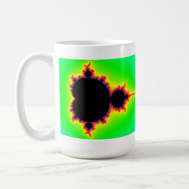 Mug w/ Mandelbrot Fractal (Left)