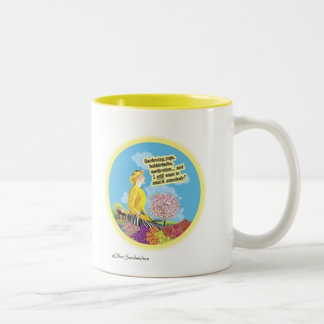 Mug - "Want to smack somebody" (Right)