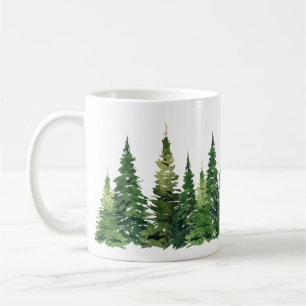 Mug - Watercolor Forest