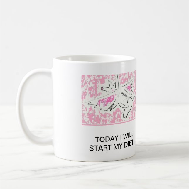 Mug. When Pigs Fly I Will... Coffee Mug (Left)