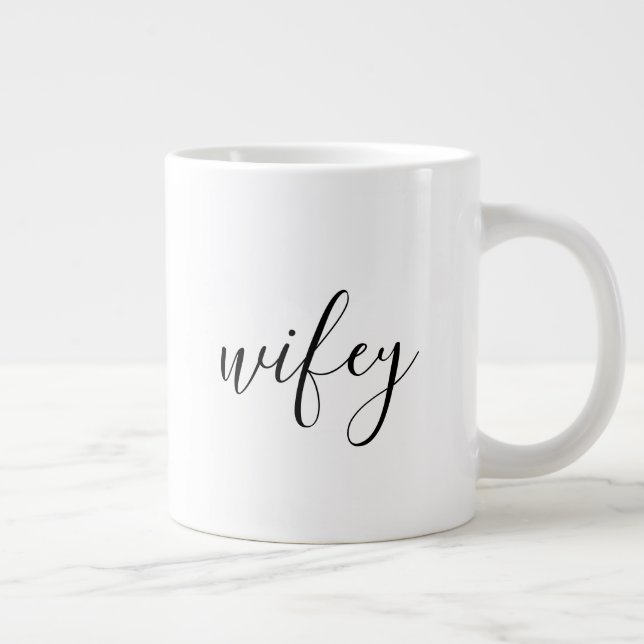 Mug - wifey Black (Right)