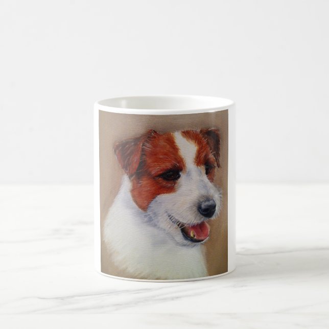 Mug with an image of a Jack Russell Terrier (Center)