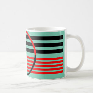 Mug with Art Deco Style