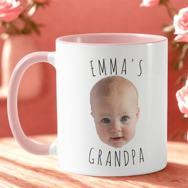 Mug with Baby Face Custom Face Baby Mum Dad (Creator Uploaded)