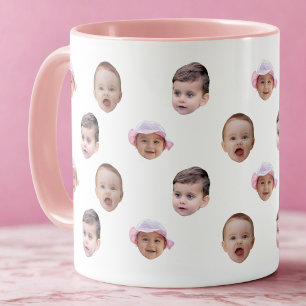 Mug with Baby Photo Gift Custom Baby Face Mug