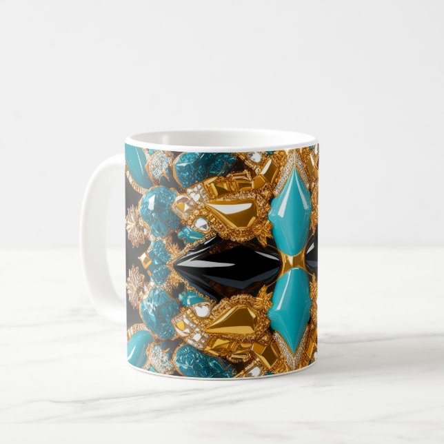 Mug with Bahamas Colours Design (Front Left)