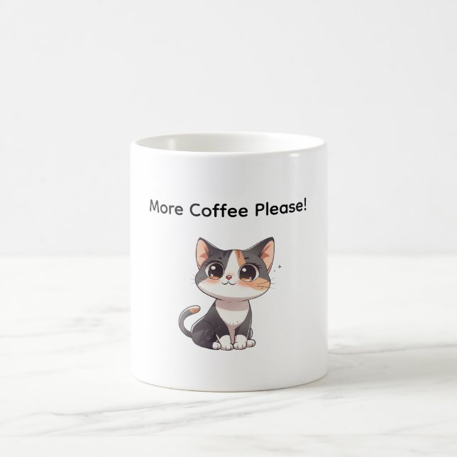 Mug With Design Cat  (Center)
