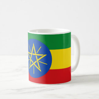 Mug with Ethiopian flag