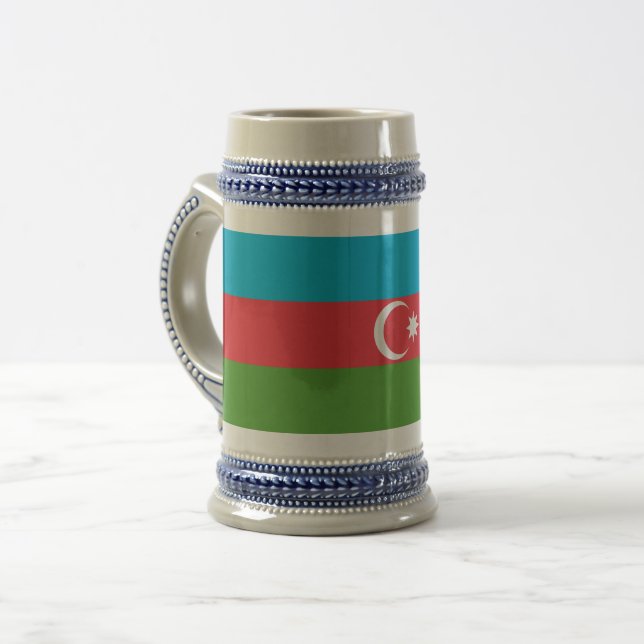Mug with Flag of Azerbaijan (Front Left)