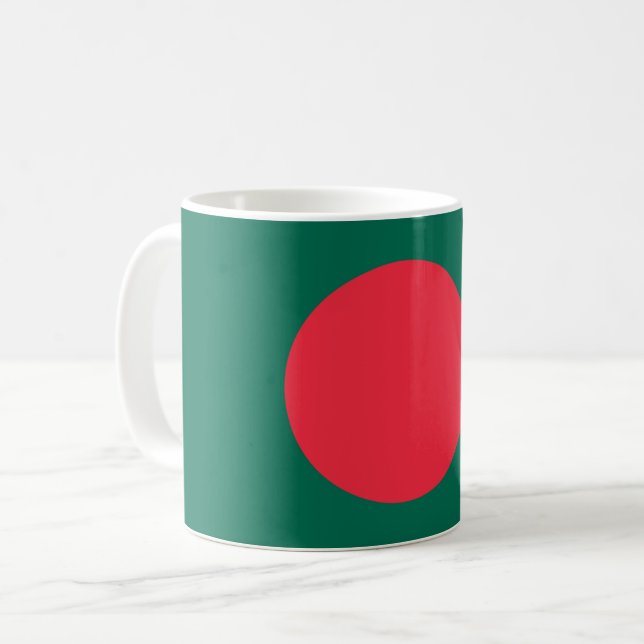 Mug with Flag of Bangladesh (Front Left)