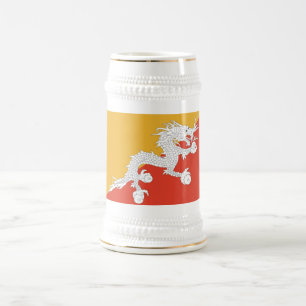 Mug with Flag of Bhutan