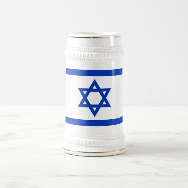 Mug with Flag of  Israel (Center)