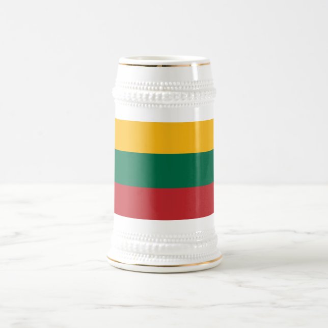 Mug with Flag of Lithuania (Center)