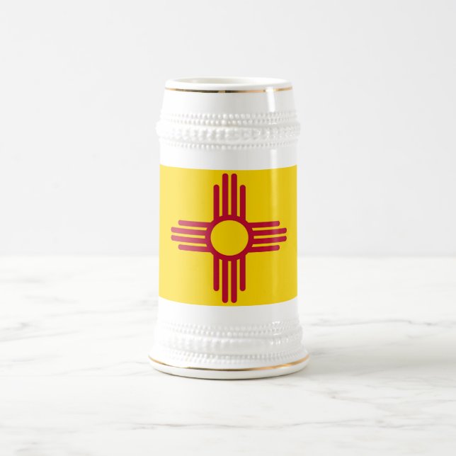 Mug with Flag of New Mexico State -USA (Center)