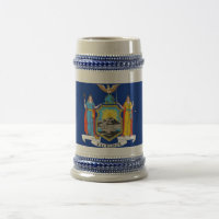 Mug with Flag of New York State -USA