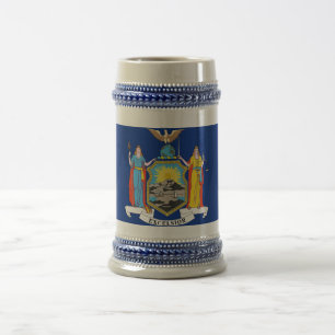 Mug with Flag of New York State -USA