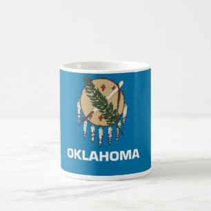 Mug with Flag of Oklahoma State - USA