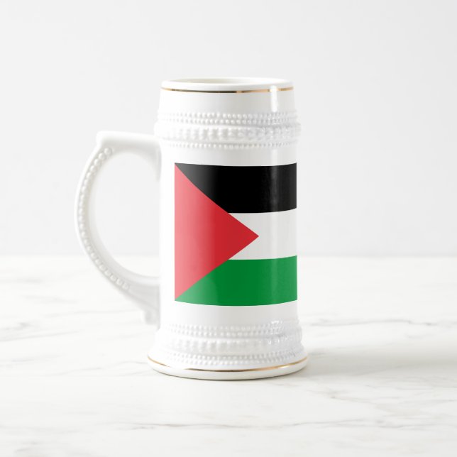 Mug with Flag of Palestine (Left)