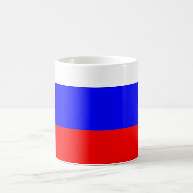 Mug with Flag of Russia (Center)
