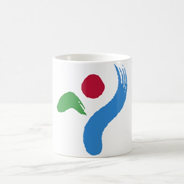 Mug with Flag of Seoul, South Korea (Center)