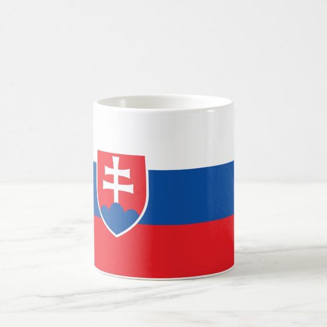 Mug with Flag of Slovakia (Center)