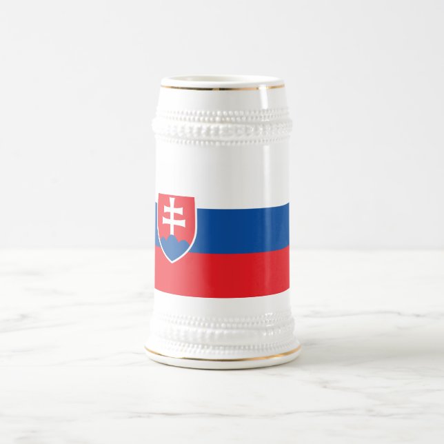 Mug with Flag of Slovakia (Center)