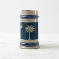 Mug with Flag of South Carolina State -USA