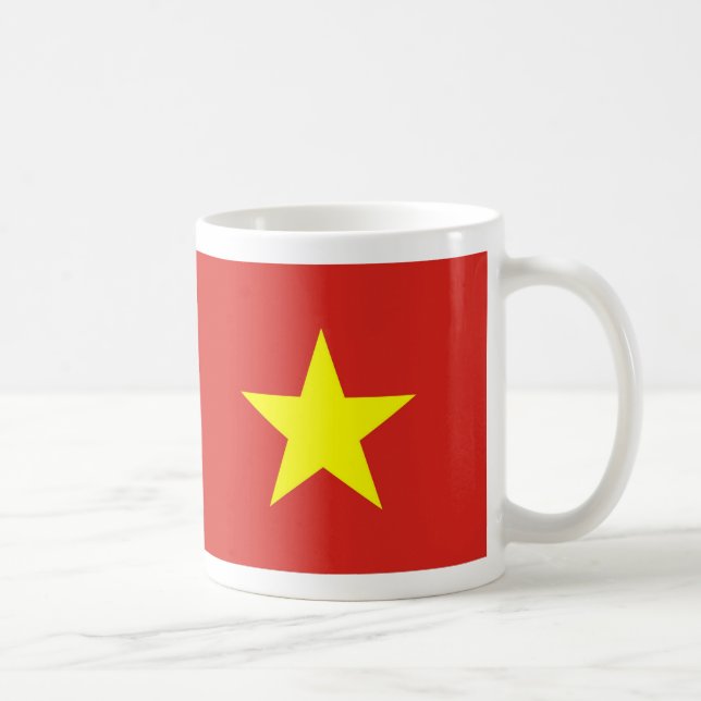 Mug with Flag of Vietnam (Right)