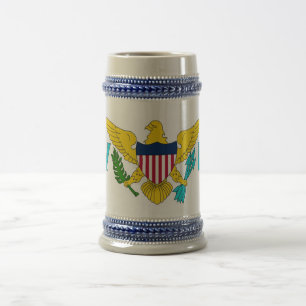 Mug with Flag of Virgin Islands - USA