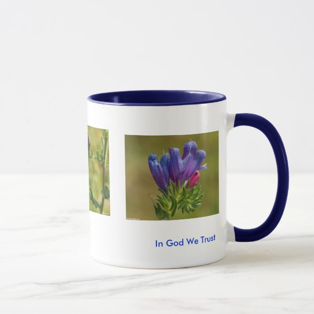 Mug with Flower 1 (Right)