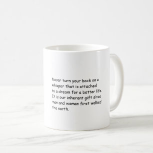 Mug with fun positive message.