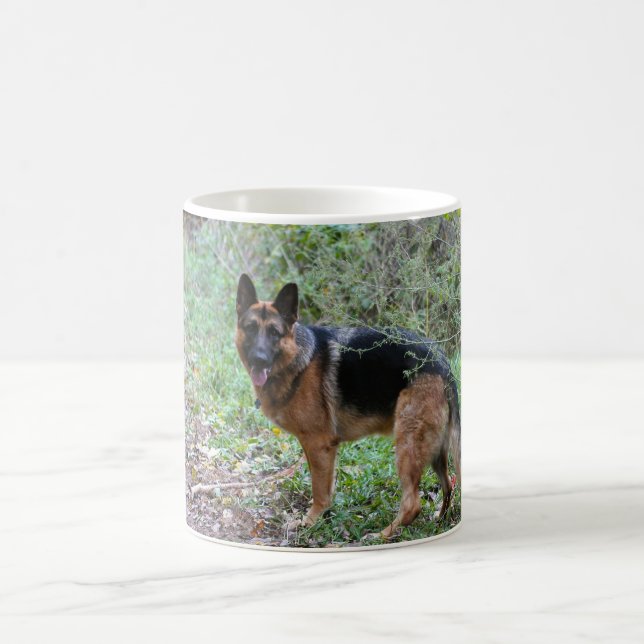 Mug with german shepherd (Center)