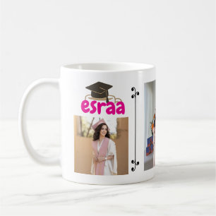 Mug with Graduate's Name and Photo Personalised