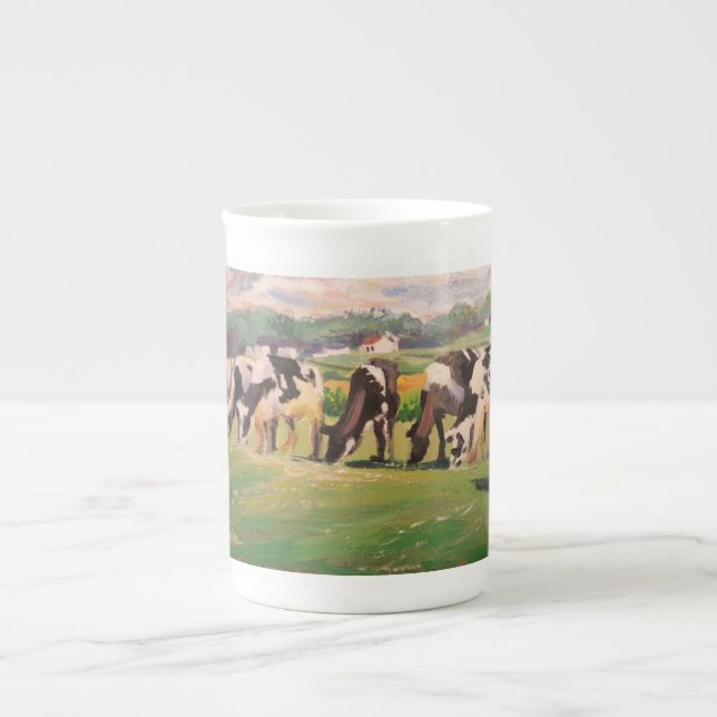 Mug with grazing cows (Front)