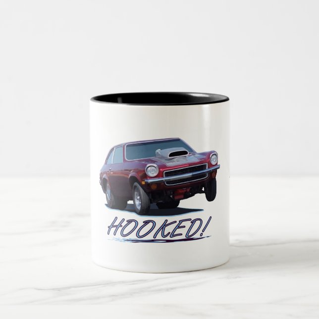 Mug with "HOOKED!" (Center)