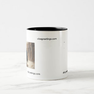 mug with image and text