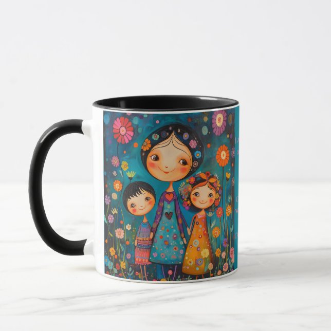  Mug with Inspirational Motherhood Message (Left)
