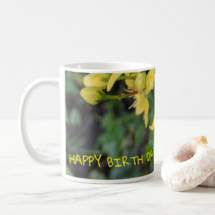 Mug with nice flowers