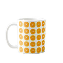 Mug with oranges design 
