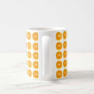Mug with oranges design 