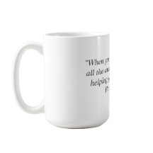 Mug with Paulo Coelho Quote