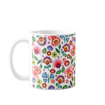 mug with polish pattern folk