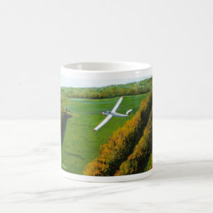 Mug with "Solo Flight Over Blue Mountain"