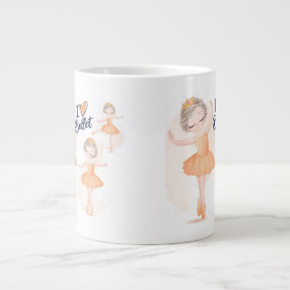 Mug with sweet ballerina 