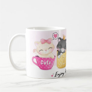 Mug with sweet cat