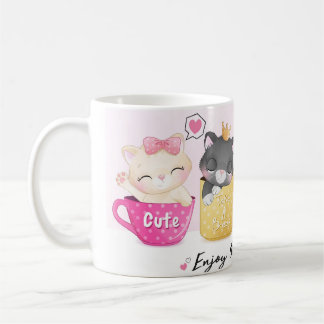 Mug with sweet cat